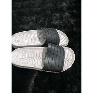 Hunter boots for Target Black Platform Slide Sandals Sz 10